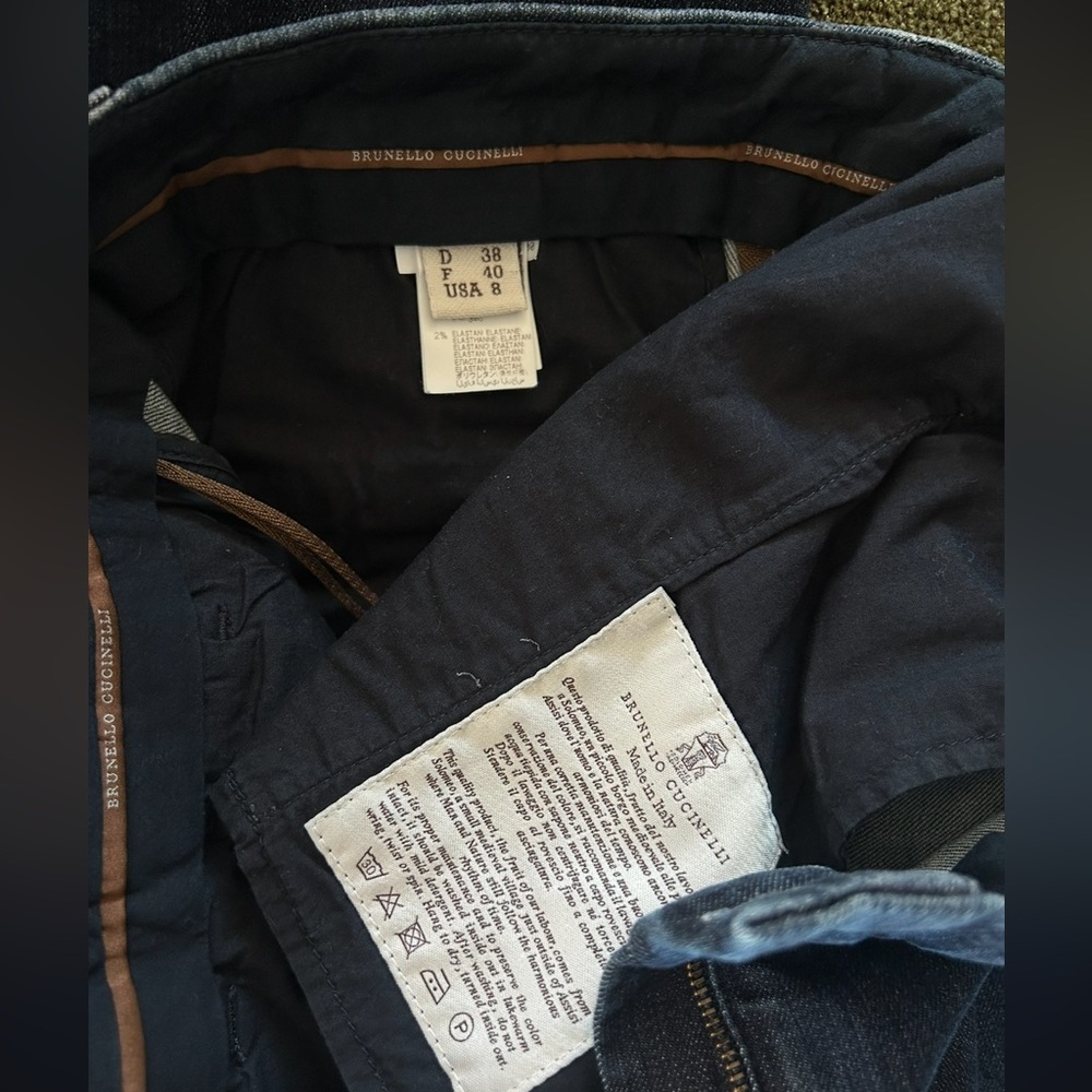Brunello Cucinelli Dark Blue jeans